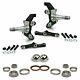 Mustang Ii 2-piece Pro Touring 2 Drop Spindle Set + Bearings, Seals & Dust Caps