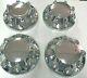 New Center Wheel Hub Cap Chrome Set For 2014-2018 Dodge Ram 2500 3500 Truck