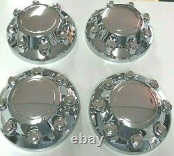 NEW Center Wheel Hub Cap CHROME SET for 2014-2018 Dodge RAM 2500 3500 Truck