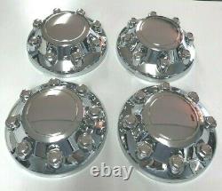 NEW Center Wheel Hub Cap CHROME SET for 2014-2018 Dodge RAM 2500 3500 Truck