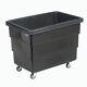 New! Dandux Black Recycled Plastic Box Truck 8 Bushel 500 Lb. Cap