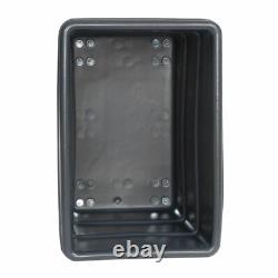 NEW! Dandux Black Recycled Plastic Box Truck 8 Bushel 500 Lb. Cap