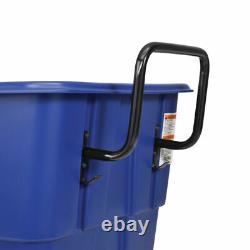 NEW! Deluxe Blue Plastic Recycling Tilt Truck 1/2 Cubic Yard Cap 750 Lb. Cap