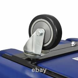 NEW! Deluxe Blue Plastic Recycling Tilt Truck 1/2 Cubic Yard Cap 750 Lb. Cap
