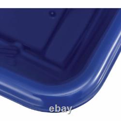 NEW! Deluxe Blue Plastic Recycling Tilt Truck 1/2 Cubic Yard Cap 750 Lb. Cap