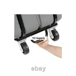 NEW! Deluxe Gray Heavy Duty Plastic Tilt Truck 1 Cubic Yard and 1250 Lb. Cap