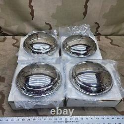 NEW Ford Licensed Poverty Chrome Caps 47-58 Passenger Car 47-56 Pickup Truck