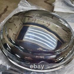 NEW Ford Licensed Poverty Chrome Caps 47-58 Passenger Car 47-56 Pickup Truck