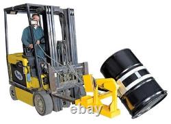 NEW! Fork Truck Drum Carrier/Rotators-55 Gal Drums-800LB Cap-33 Chain