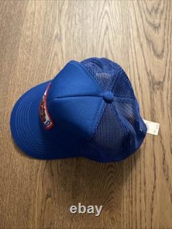 NEW Mack Trucks Snapback Mesh Trucker Hat Foam Cap VTG NOS Blue Mesh NWT Richs