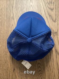 NEW Mack Trucks Snapback Mesh Trucker Hat Foam Cap VTG NOS Blue Mesh NWT Richs