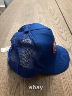 NEW Mack Trucks Snapback Mesh Trucker Hat Foam Cap VTG NOS Blue Mesh NWT Richs