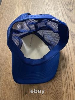 NEW Mack Trucks Snapback Mesh Trucker Hat Foam Cap VTG NOS Blue Mesh NWT Richs