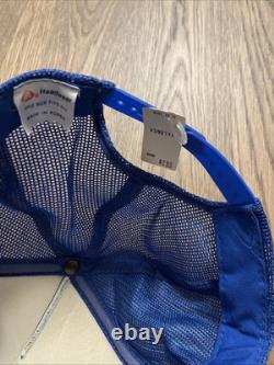 NEW Mack Trucks Snapback Mesh Trucker Hat Foam Cap VTG NOS Blue Mesh NWT Richs