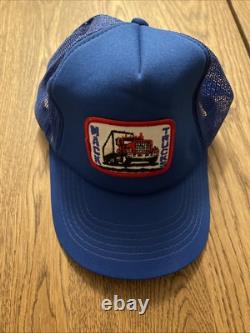 NEW Mack Trucks Snapback Mesh Trucker Hat Foam Cap VTG NOS Blue Mesh NWT Richs