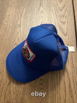 NEW Mack Trucks Snapback Mesh Trucker Hat Foam Cap VTG NOS Blue Mesh NWT Richs