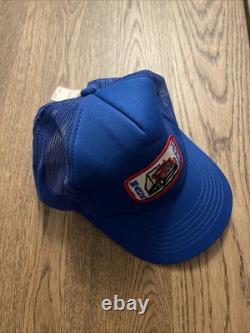 NEW Mack Trucks Snapback Mesh Trucker Hat Foam Cap VTG NOS Blue Mesh NWT Richs