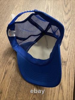 NEW Mack Trucks Snapback Mesh Trucker Hat Foam Cap VTG NOS Blue Mesh NWT Richs