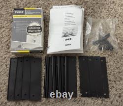 NEW Set of 4 Thule 542 Artificial Rain Gutters for Truck, Camper, Truck Cap