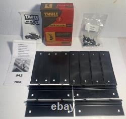 NEW Set of 4 Thule 542 Artificial Rain Gutters for Truck, Camper, Truck Cap