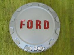 NOS 61-66 Ford 3/4 ton Pickup Truck F250 Hub Caps Set of 2 Bottle Cap Hubcaps