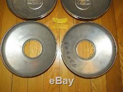 NOS JEEP Hub Caps KAISER OWG Wagoneer Jeepster Commando Gladiator Dog Dish