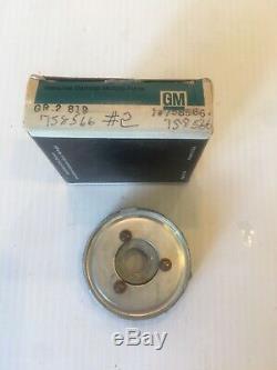 NOS Mint 1957 1958 1959 Horn Cap And Inner Horn Contact Plate Chevy Truck 2 Part