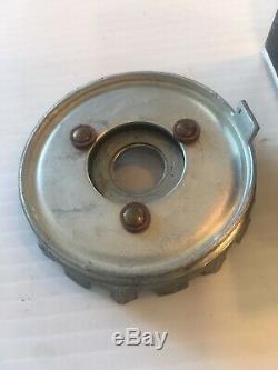 NOS Mint 1957 1958 1959 Horn Cap And Inner Horn Contact Plate Chevy Truck 2 Part