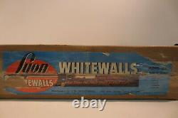 NOS Vintage LYON Whitewall Trim Beauty Rings 16 Wheels 1930's 1940's Hubcaps