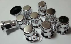 New 60x WHEEL NUT COVER CHROME PLASTIC CAPS BOLT 33mm TRUCK TRAILER LORRY BUS