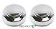 New 94-97 Ford F25o F350 2wd Srw Truck Chrome Front 16 Wheel Center Caps Pair