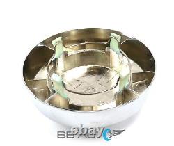 New 94-97 Ford F25o F350 2wd Srw Truck Chrome Front 16 Wheel Center Caps Pair