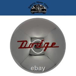New 9 Inch Dodge Truck Hub Cap For 1937-1947 Trucks & 1941-1942 Dodge Cars