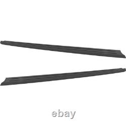 New Bed Rail Caps Driver & Passenger Side for F150 Truck Plastic Set of 2