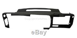 New Black Accu-Form Molded Dash Cap / FOR 95-96 GMC CHEVY SONOMA S10 S15 TRUCKS