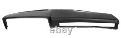 New Black Accu-Form Molded Dash Cap For 81-87 Chevy GMC Truck Suburban Blazer B