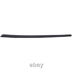 New Black Driver Side Truck Bed Rail Cap replaces 6624904020