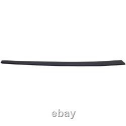 New Black Passenger Side Truck Bed Rail Cap replaces 6624804020