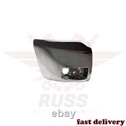 New Front Bumper End Chrome WithFog Hole Left & Right For 2007-2013 Silverado 1500