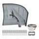 New Gray Corner Cap Curbside Passenger Side 62664 Cap + Led Light Box Truck