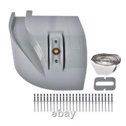 New Gray Corner Cap Roadside LH Driver Side 62665 Cap + LED Light Box Truck
