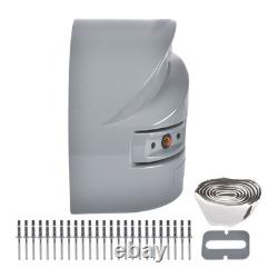 New Gray Corner Cap Roadside LH Driver Side 62665 Cap + LED Light Box Truck