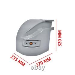 New Gray Corner Cap Roadside LH Driver Side 62665 Cap + LED Light Box Truck