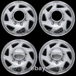 New Set of 4 FORD 4x4 Truck Van 16 8 Lug Full Covers Rim Hub Caps 4 Steel Wheel