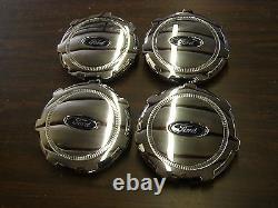 New T/O Ford 2009 2014 Truck Pickup F150 Wheel Center Hub Caps 2010 2011 2012 13