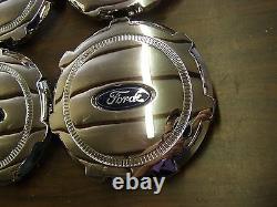 New T/O Ford 2009 2014 Truck Pickup F150 Wheel Center Hub Caps 2010 2011 2012 13