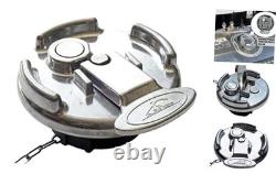 Non-Locking Aluminum Lever Style Diesel Fuel Cap for Peterbilt