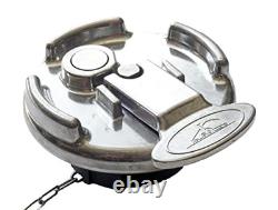 Non-Locking Aluminum Lever Style Diesel Fuel Cap for Peterbilt