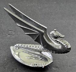 Nors Vintage 1934-1935 Chevy Pickup Truck Seahorse Hood Ornament Radiator Cap