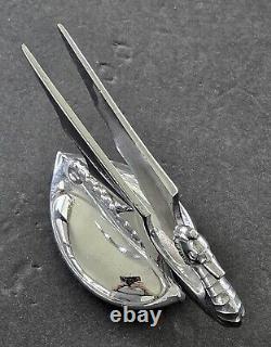 Nors Vintage 1934-1935 Chevy Pickup Truck Seahorse Hood Ornament Radiator Cap